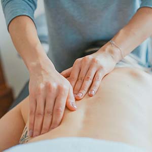 Massage à la villa